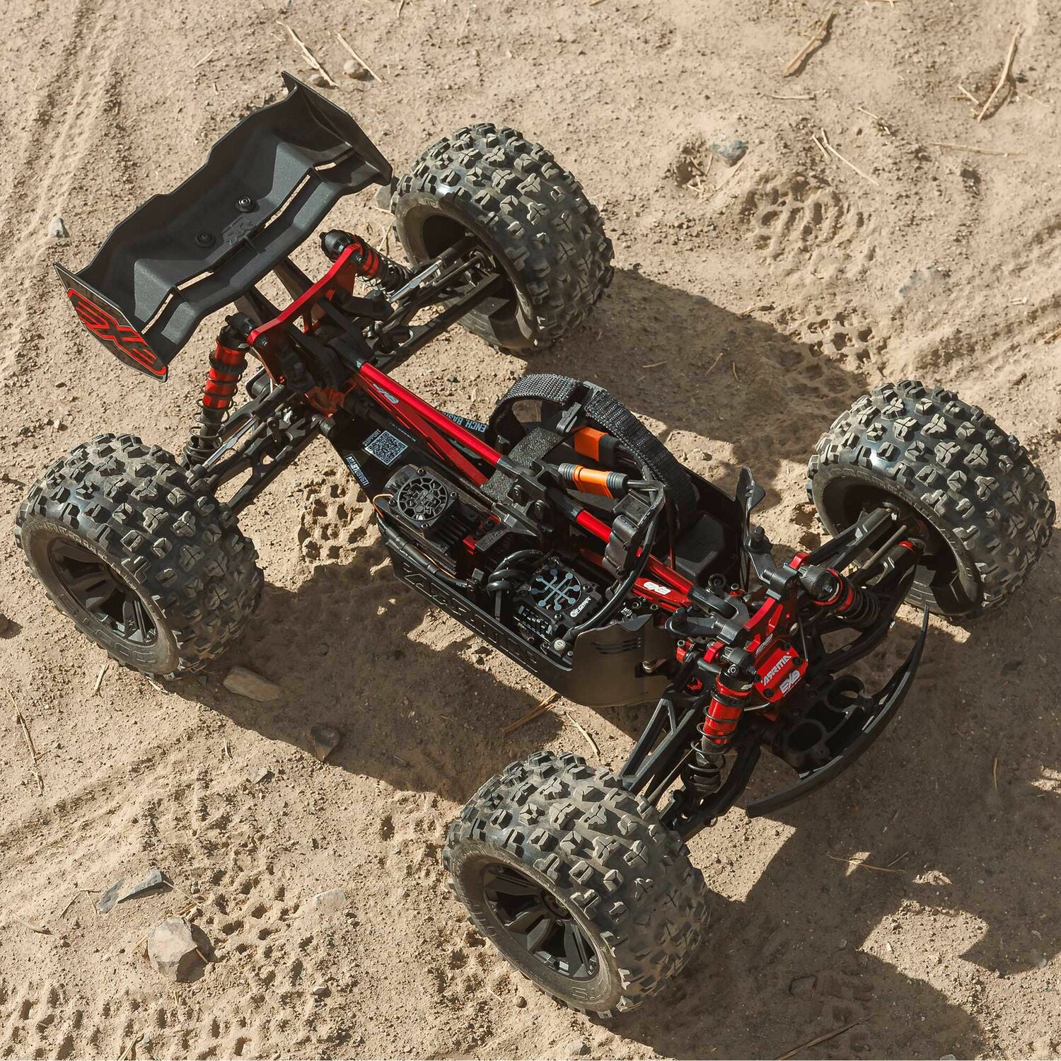 1/8 KRATON 6S EXB 4X4 RTR Brushless Speed Truck, BLACK